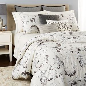 VERAWANG queen duvet cover Nordic leaves